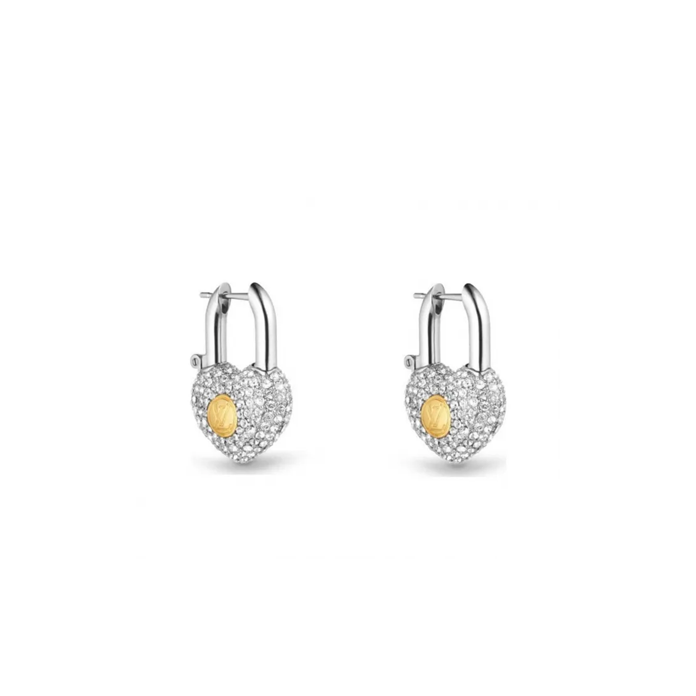 l**is V*t*n crazy in lock strass earrings m67276